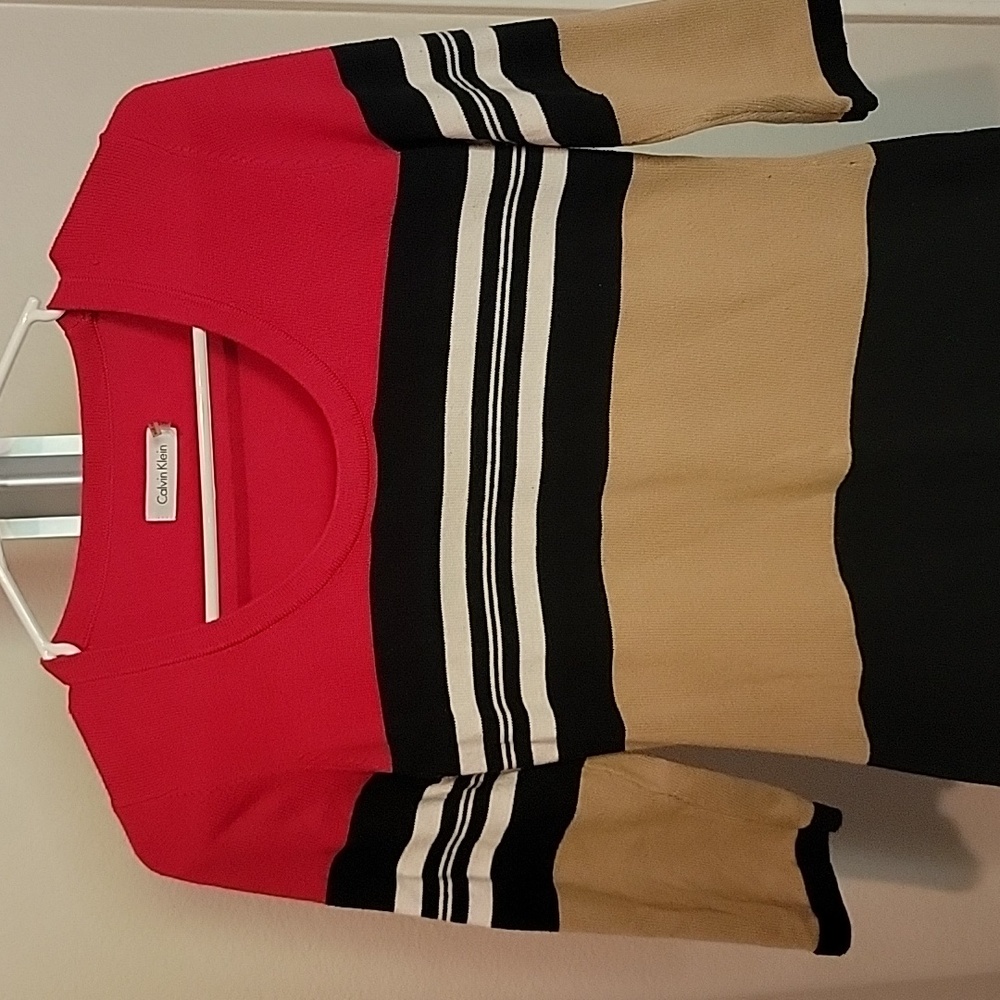 Midi long sleeved dress